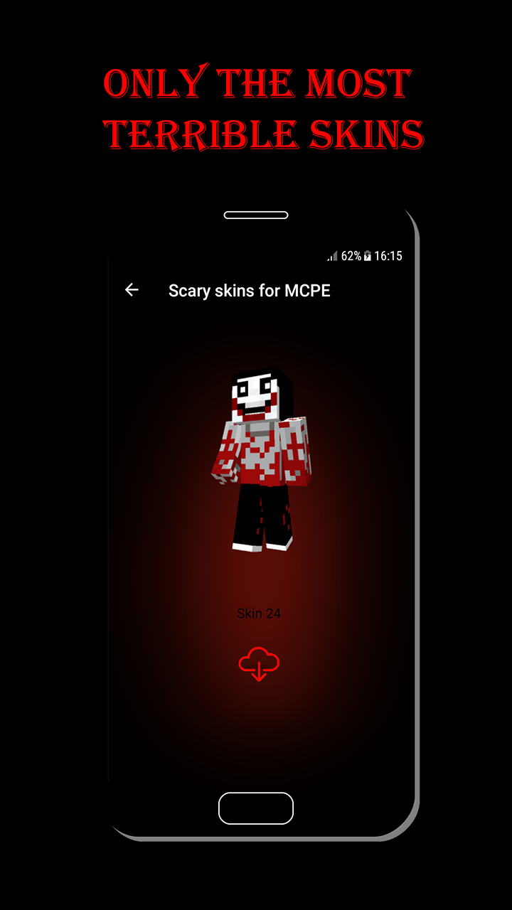 Скачать Страшные скины для MCPE 2.0 для Android