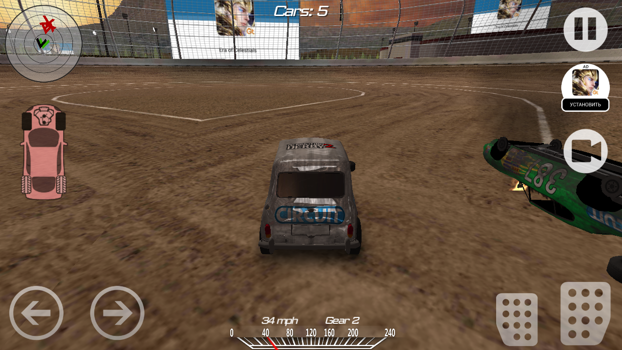 Скачать Demolition Derby 2 1.7.12 для Android