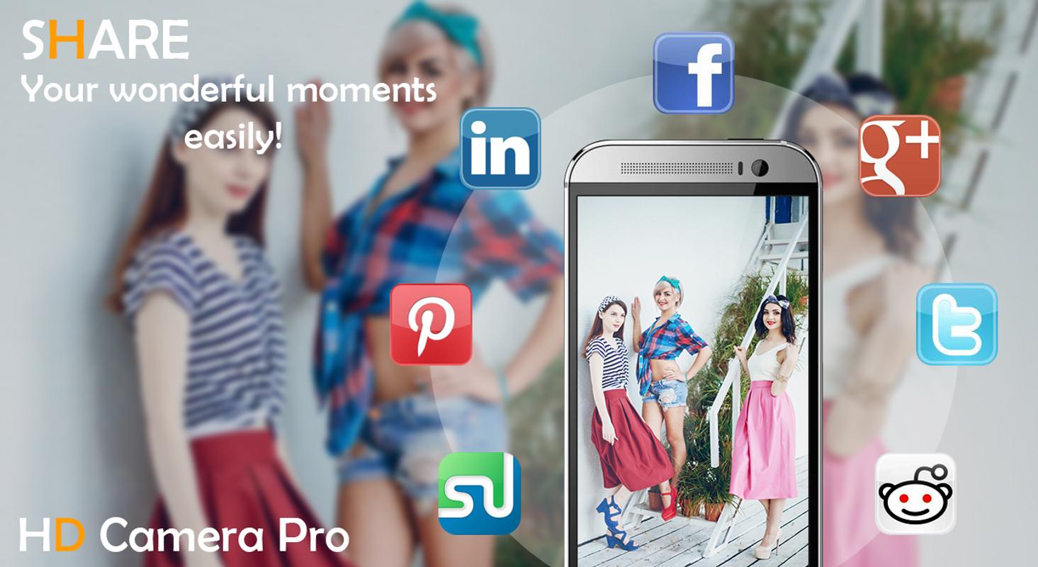 Скачать HD Camera Pro Professional 4K 1.9.4 для Android