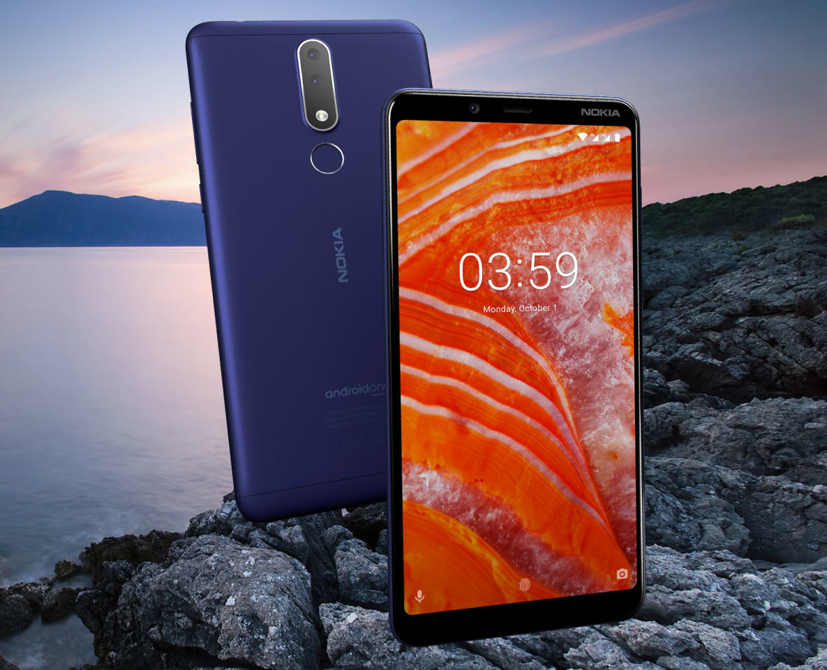 Nokia 3.1 Plus получил большой экран и хорошую батарею